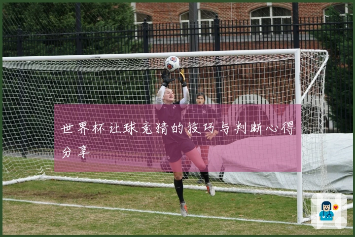 世界杯让球竞猜的技巧与判断心得分享